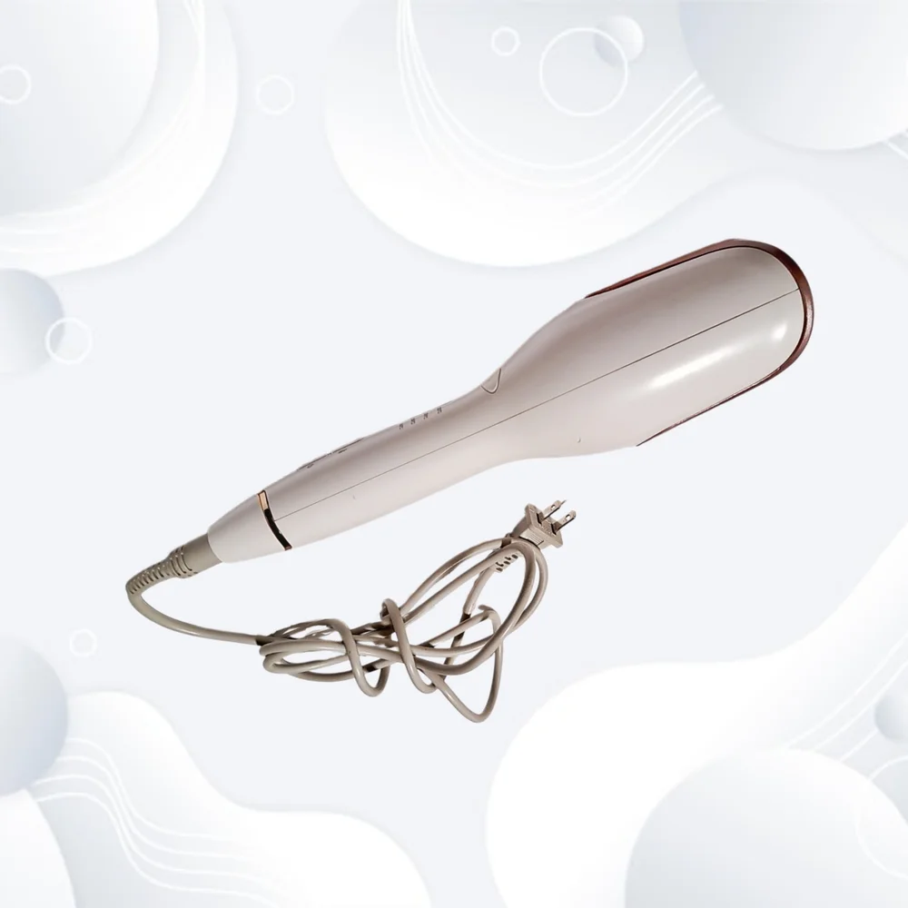 Automatic Hair Curler in Beige and Brown